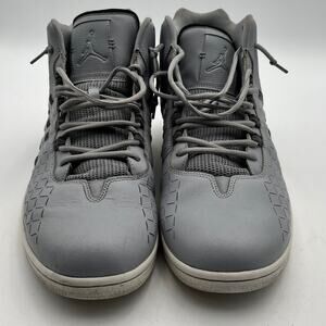 Air Jordan Illusion Wolf Grey Black White Mens Size 15 705141-003 Woven 2014